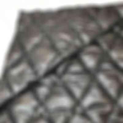 Плащевка стеганая Милан"ромбик" утеплитель изософт 150гр (черный)