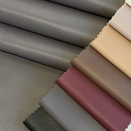 Экокожа на замшевой основе (графит)