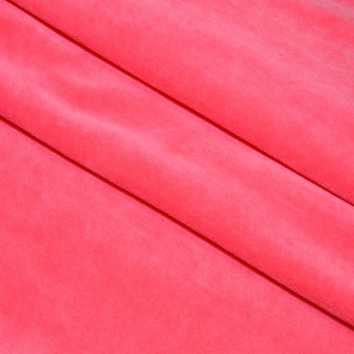 Велюр Х/Б (насыщенный розовый)