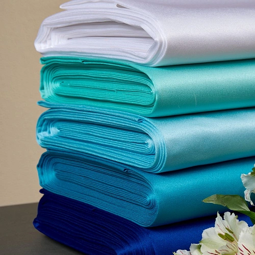 Атлас свадебный (тиффани)