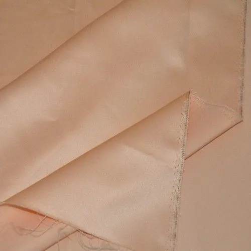 Атлас свадебный (нежно персиковый)