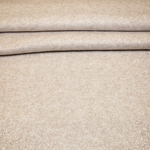Трикотаж Ангора плотная с люрексом (беж)