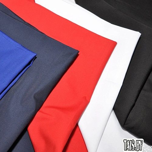 Ткань сорочечная Люкс (черный)