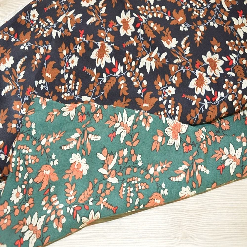 Штапель принт 22