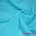 Шифон голубая бирюза