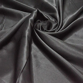 Атлас тонкий  (черный)