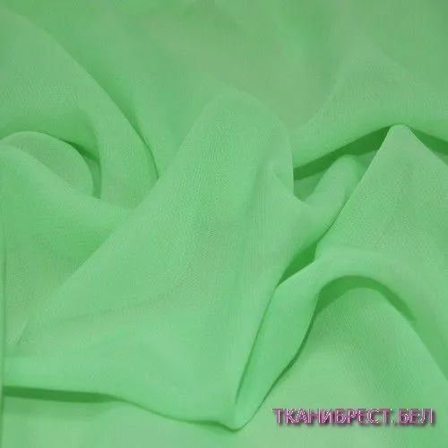 Шифон, светло-салатовый
