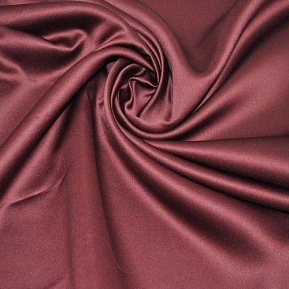 Атлас свадебный (бордовый)