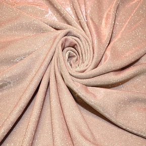 Трикотаж "Лунный свет" (серебро+розовый)