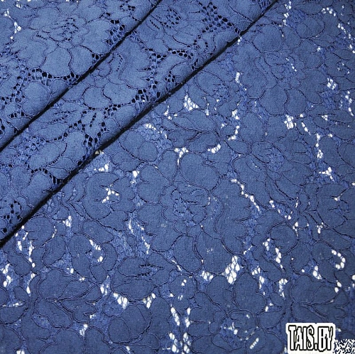 Гипюр (синий)