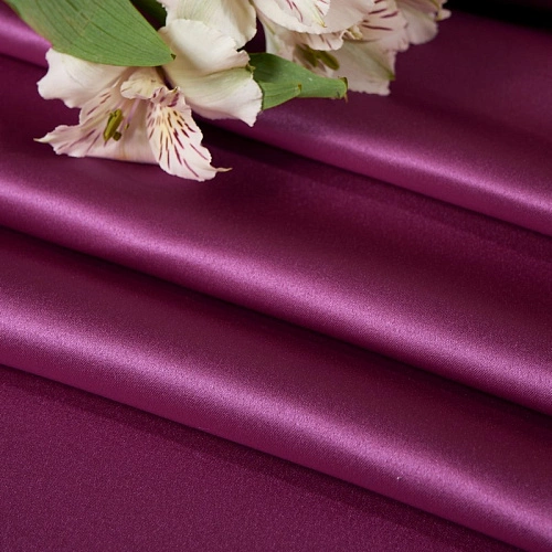 Атлас свадебный (фуксия)