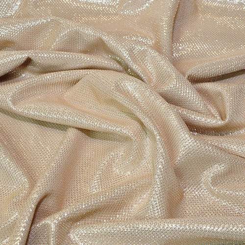 Трикотаж "Лунный свет" (светлое золото)