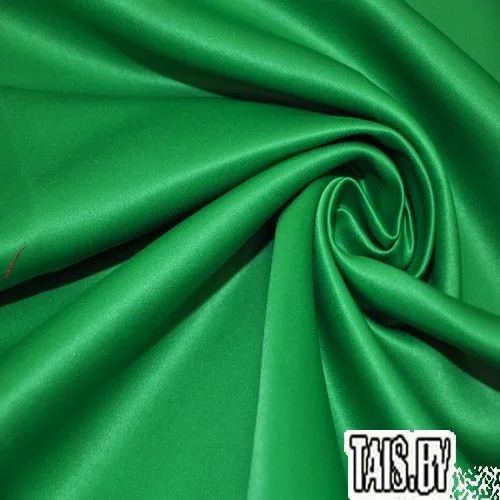 Атлас свадебный (зеленый)