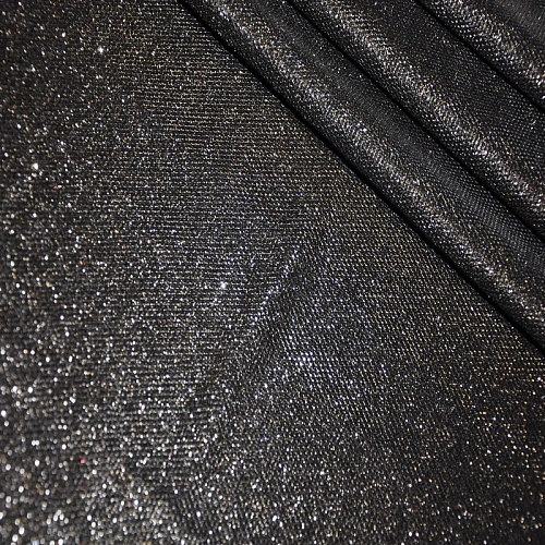 Трикотаж "Лунный свет" (черная ночь)