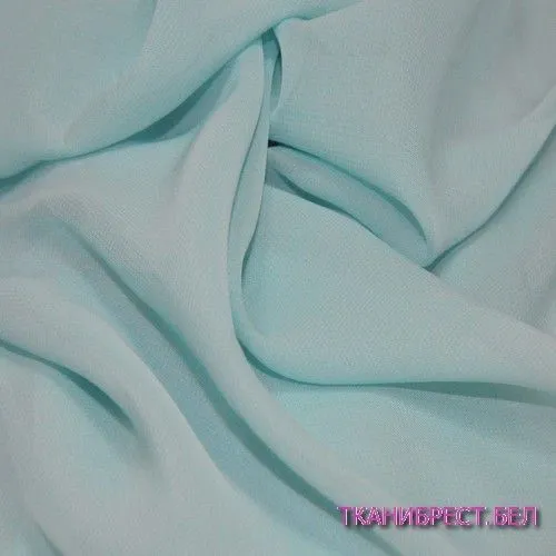 Шифон голубая мята