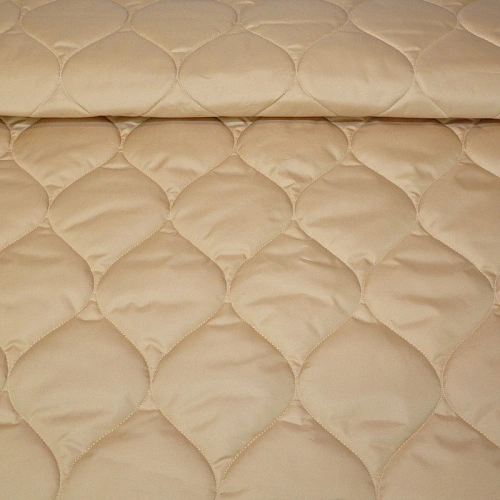 Плащевка стеганая "ЛУК" (беж)