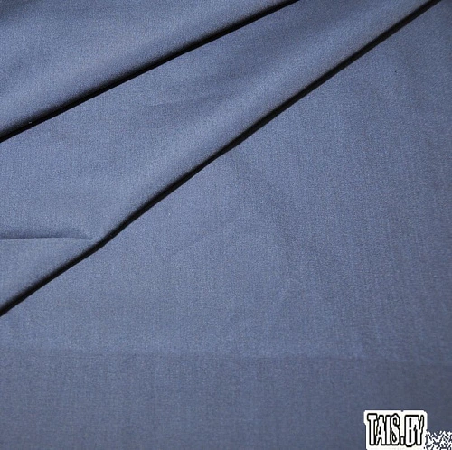 Ткань сорочечная Люкс (синий)