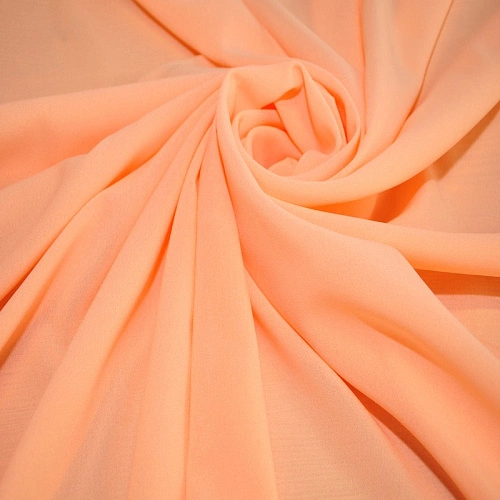 Креп-шифон (персиковый)