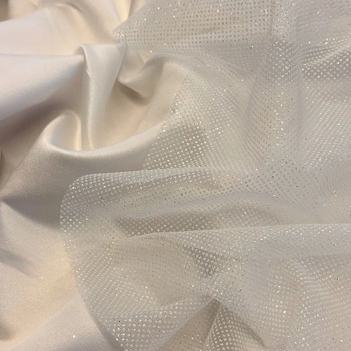 Фатин Глитер (белый)