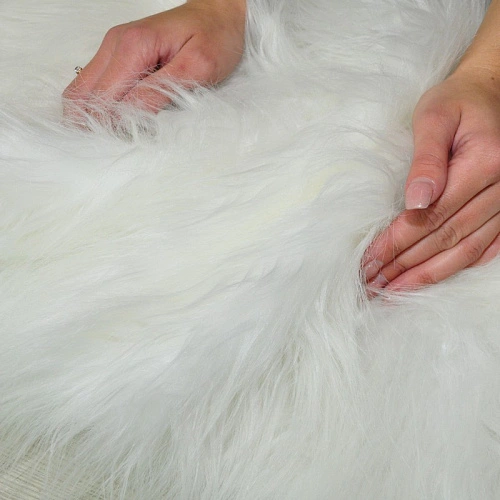 Мех длинноворсовый (белый)