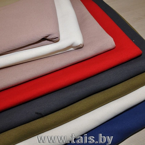 Футер 3-х нитка петля (молине черный+белый)