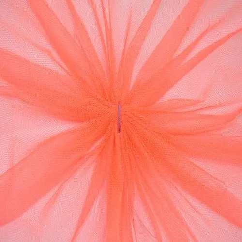 Фатин жесткий (оранжевый неон)