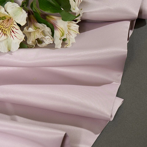 Атлас свадебный (розовая пудра)