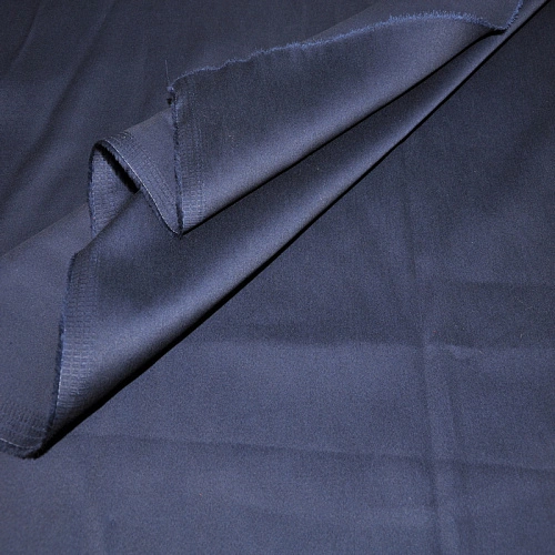 Хлопок стрейч (синий)