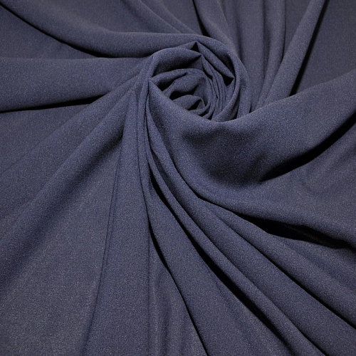 Креп-шифон (синий)