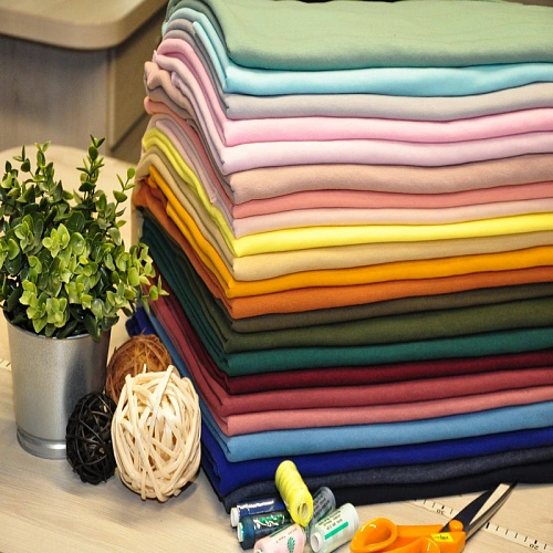 Футер 3-х нитка петля (пыльная роза)