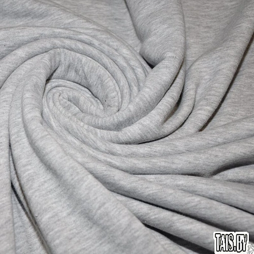 Футер 3-х нитка петля (Светло-серый меланж)