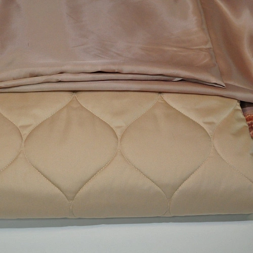 Плащевка стеганая "ЛУК" (беж)