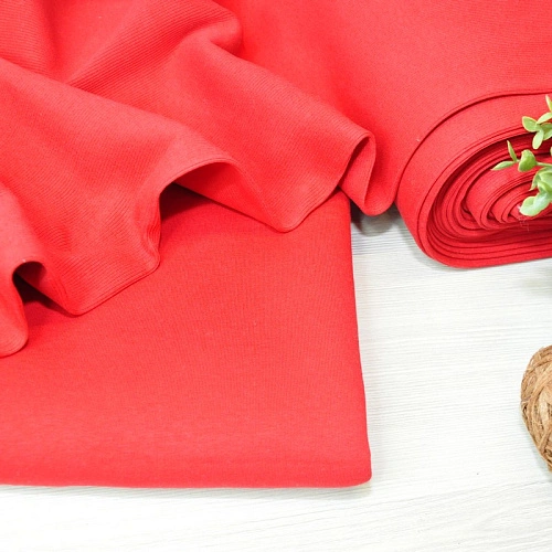 Футер 3-х нитка с начесом №37  (красный)