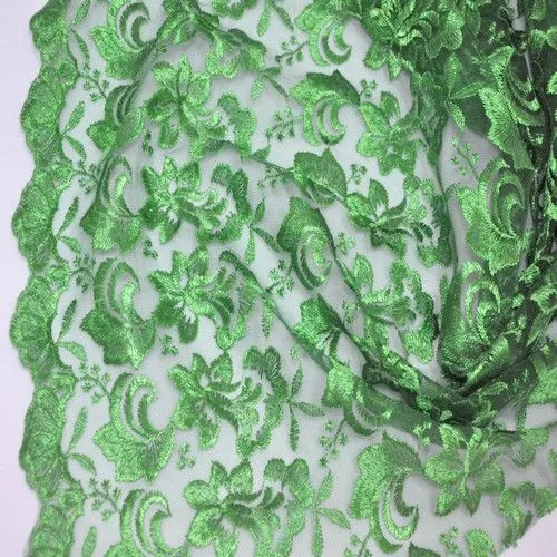 Гипюр Индонезия (светло-зеленый)