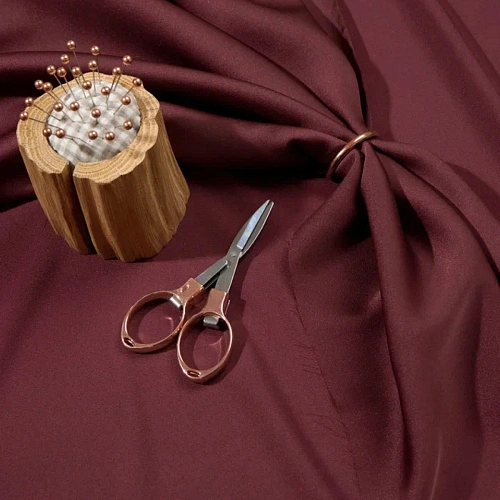 Шелк "Армани" (марсала)