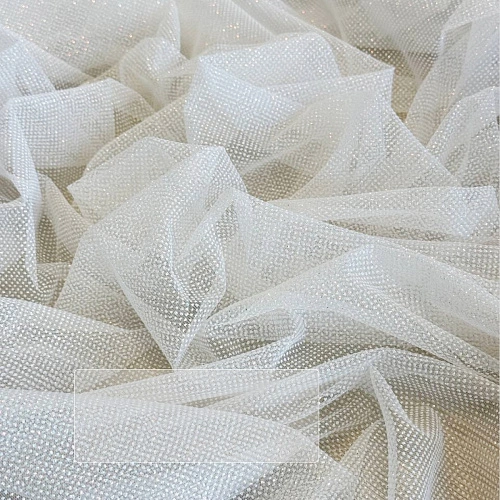 Фатин Глитер (белый)