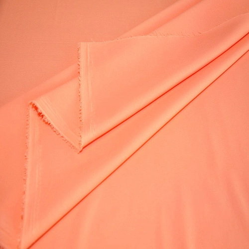 Шифон стрейчевый (персиковый)