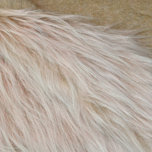 Мех длинноворсовый (пудра)