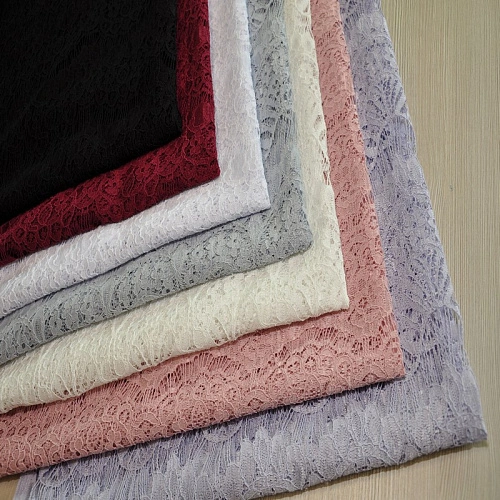 Гипюр " Реснички" 2 (серый)