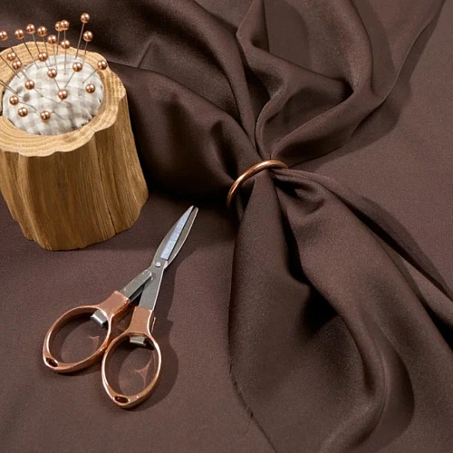 Шелк "Армани" (шоколад)