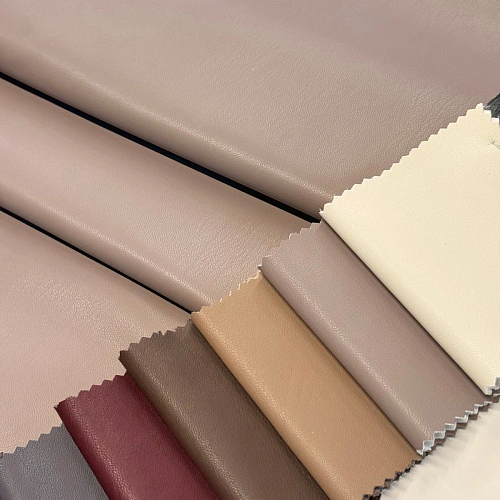 Экокожа на замшевой основе (капучино)