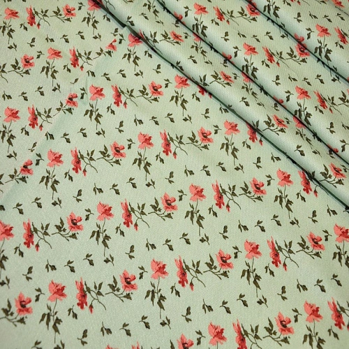 Штапель "Твил"  принт 10