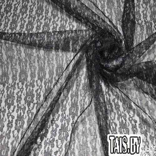 Гипюр тонкий (черный)