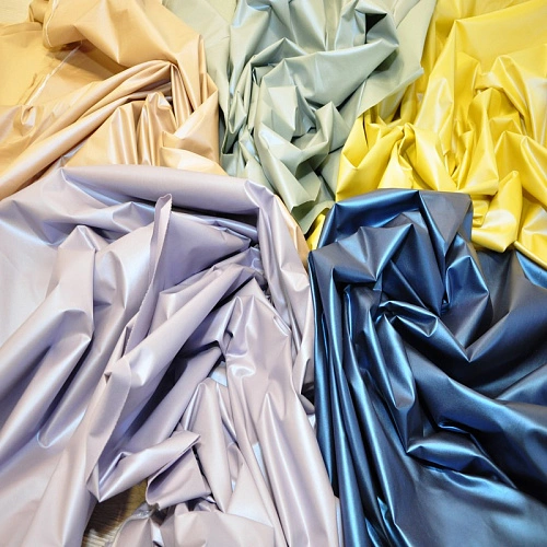 Плащевка " fantasy" (снежная мята)