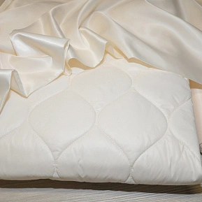 Плащевка стеганая Милан"Лук" (ivori)