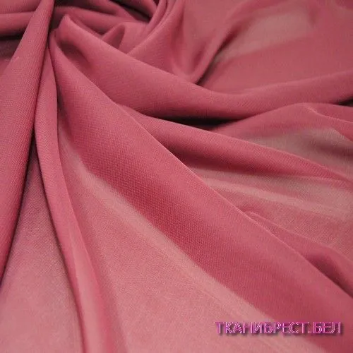 Шифон бордовый