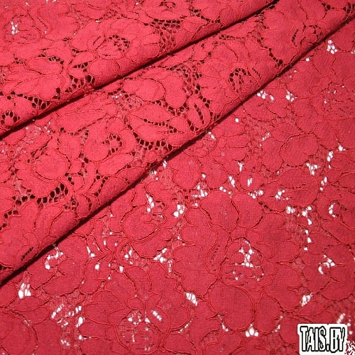 Гипюр (бордовый)