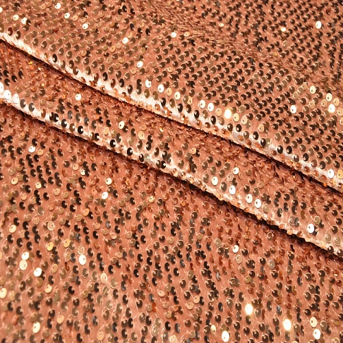 Пайетки на велюре (пудра)