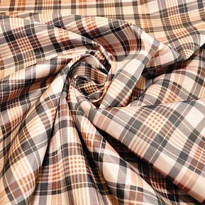 Подкладка нейлон (Клетка беж)