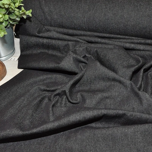 Джинс вареный 100 % хлопок (Blak)